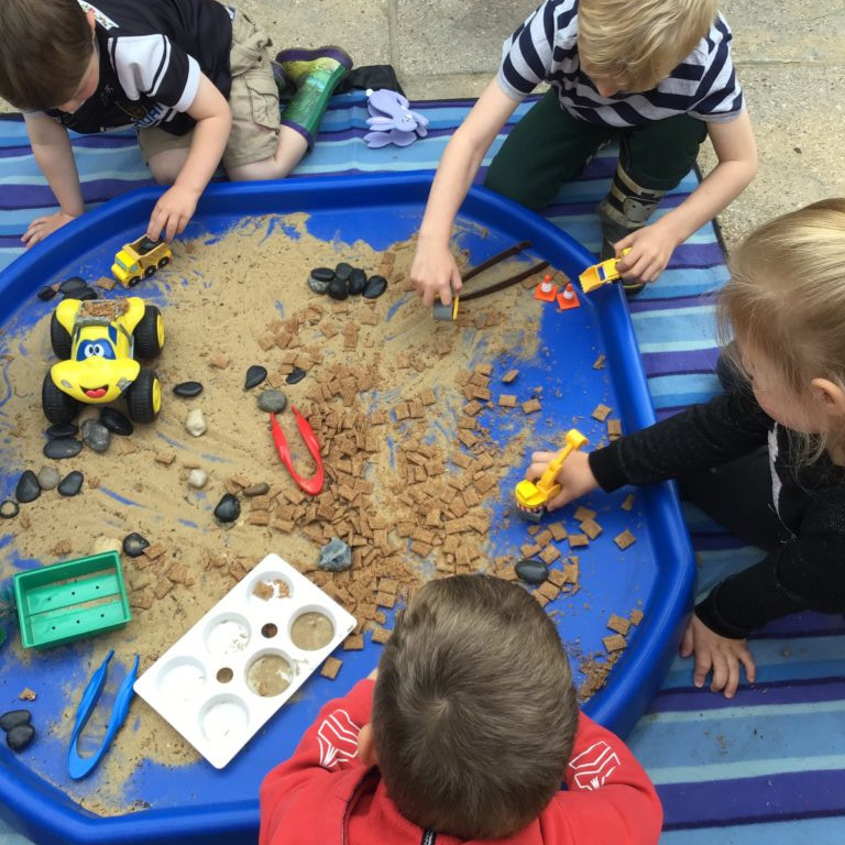 Children playing at nursery